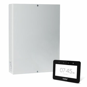 INTEGRA 128 pack met 16 zones en zwart INT-TSG2 4.3&quot; touchscreen bediendeel