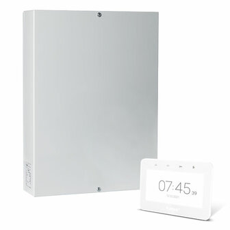 INTEGRA 64 Plus pack met 16 (3EOL) zones t.b.v. anti-mask, wit INT-TSG2 4,3&quot; touchscreen bediendeel en IP module