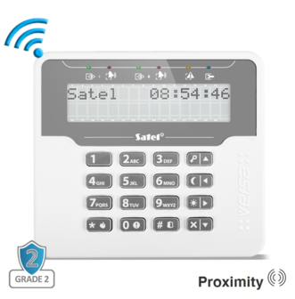 VERSA-LCDM-WRL Draadloos proximity bediendeel met groot LCD display